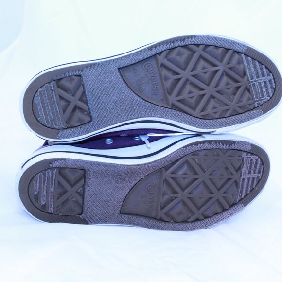 Converse Chuck Taylor Unisex M4 W6 Eggplant Purple High Top Sneakers - 149516F - Picture 5 of 11